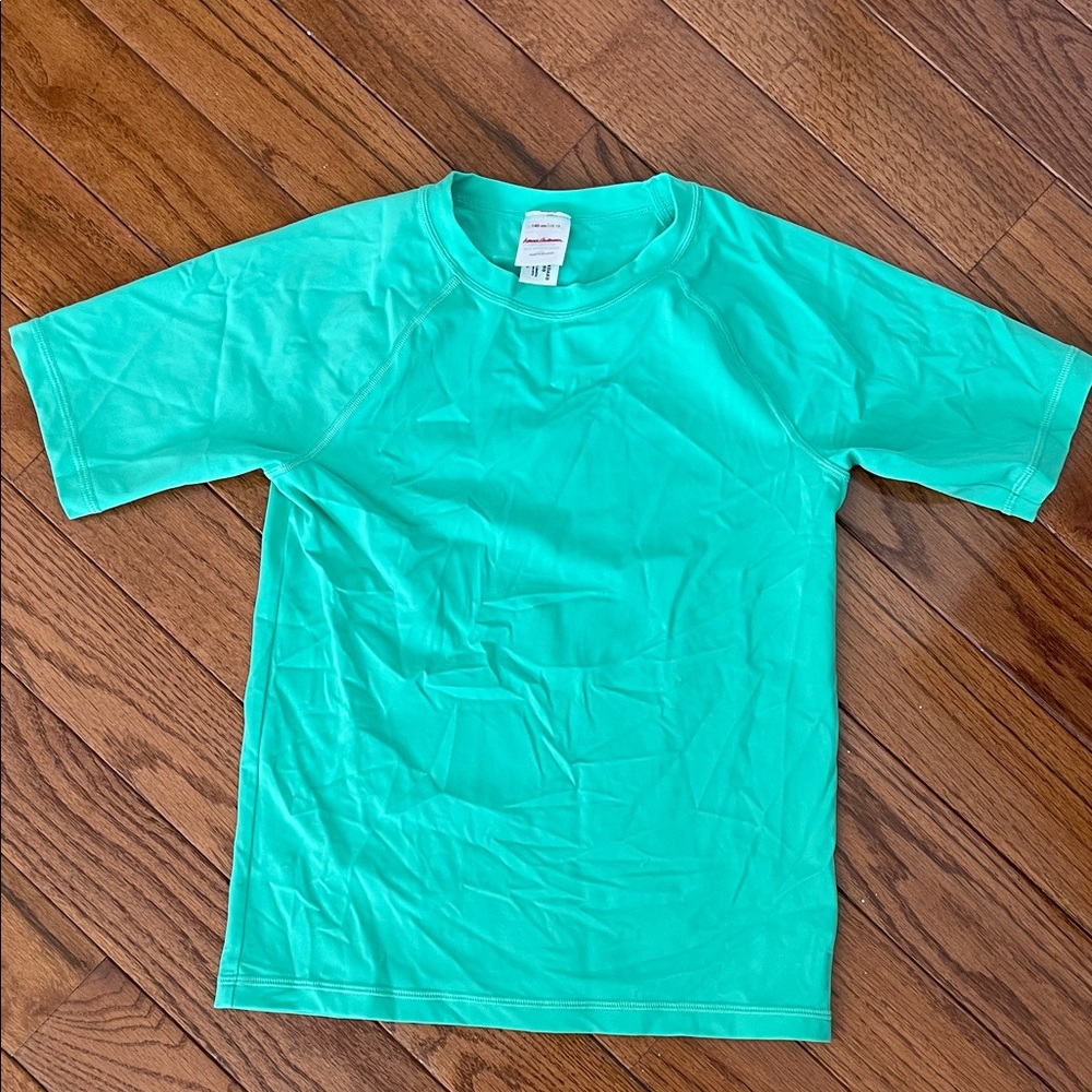 Hanna Andersson Kids Swim Rashguard - Aqua